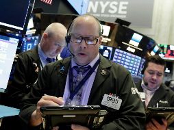 El NYSE Composite sube 57.72 puntos, colocándose en 12 mil 851.77 unidades. AP / R. Drew