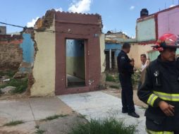 El fuego consumió muebles, ropa y un televisor. ESPECIAL / Bomberos de Guadalajara