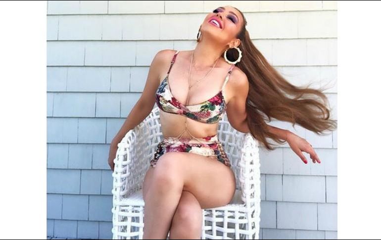 Seguidores compararon a Thalía con Jennifer Lopez y también con Ariana Grande por cómo arregló su cabello. INSTAGRAM / thalia