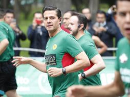 Peña Nieto exhortó a los mexicanos a seguir cosechando victorias en sus respectivas disciplinas. SUN / ARCHIVO