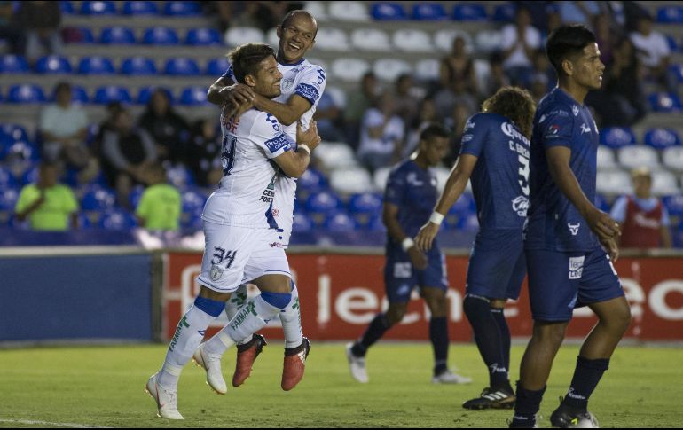 Los goles fueron obra del argentino Franco Jara y de su compatriota Sebastián Palacios. MEXSPORT