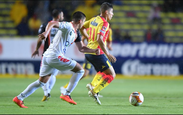 Los goles de la victoria fueron obra de Carlos Ferreira al minuto 16 y de Miguel Sansores al 90. MEXSPORT/I. Ortiz