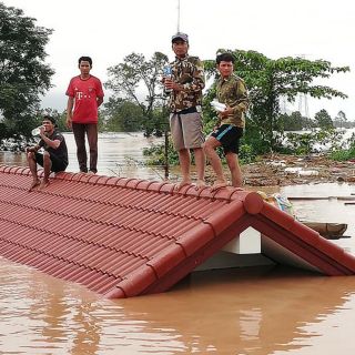 Confirman 19 muertos tras hundimiento de presa en Laos