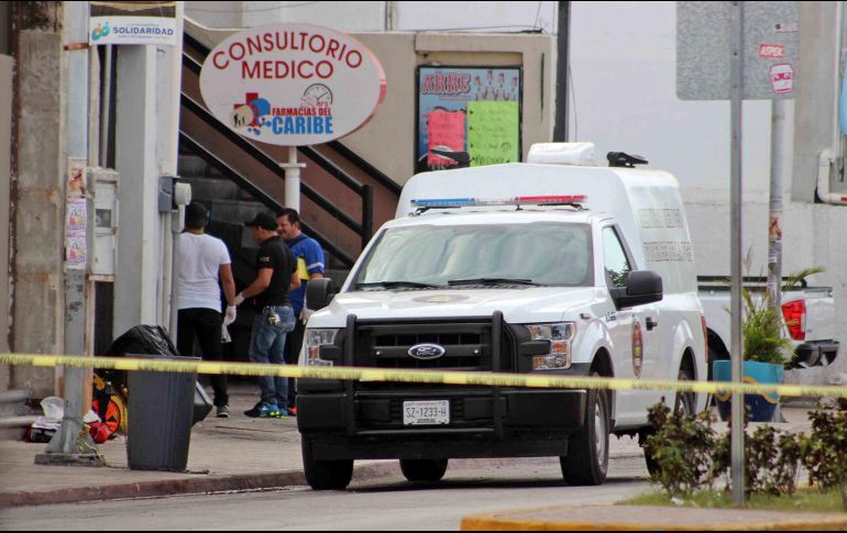 Pat fue herido de muerte con arma de fuego al salir de un bar en el municipio de Playa del Carmen. EFE/A. Cupul