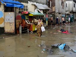 Las áreas más afectadas por las inundaciones fueron las provincias de Bulacan, Cavite, Bataan e Ifugao. EFE/R. Malasig