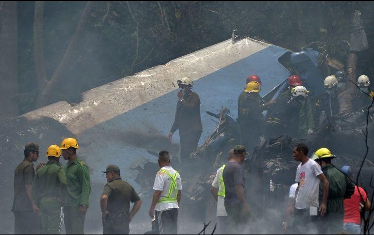 El Boeing 737-200 que viajaba de La Habana a Holguín se desplomó poco después de despegar con 113 personas a bordo. AFP / ARCHIVO