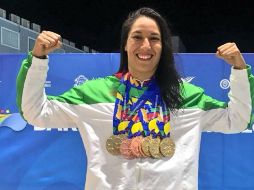 Para Ibáñez López, esta medalla representa un logro más en esta justa. TWITTER / @Bquilla2018