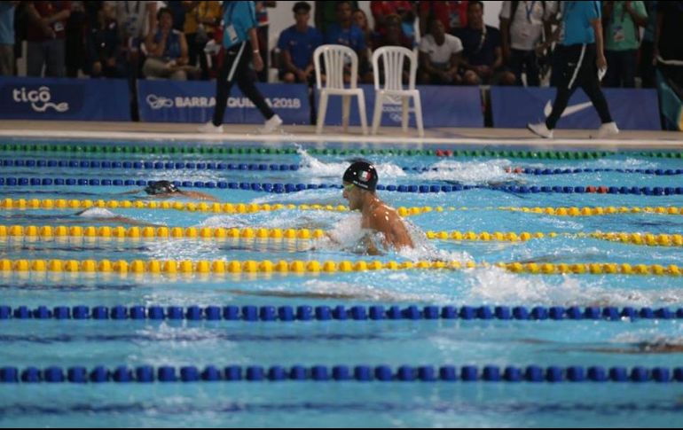 El equipo de natación sigue en la suma de medallas para mejorar a nivel general el segundo sitio conseguido en Veracruz 2014. FACEBOOK / Conade