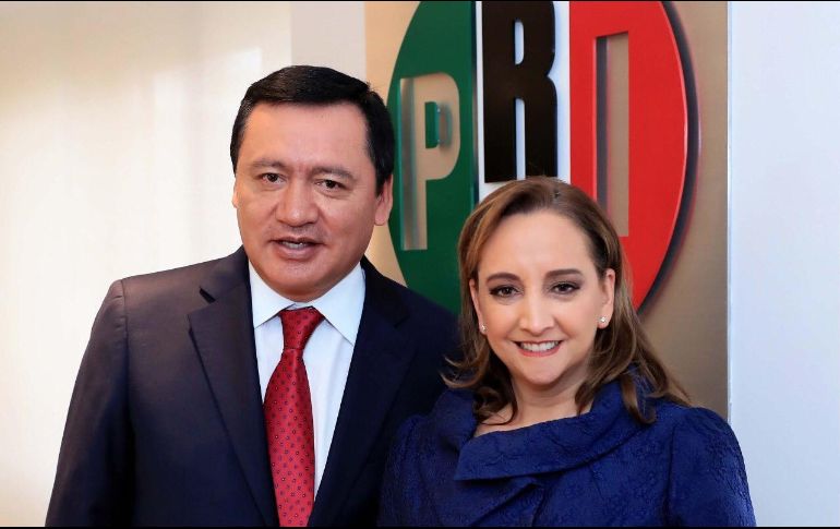 Miguel Osorio Chong será el coordinador parlamentario del PRI para la 64 legislatura de la Cámara de Senadores. TWITTER / @ruizmassieu