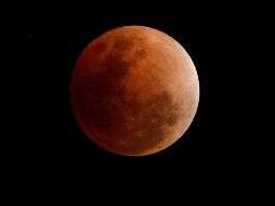 El eclipse total de Luna de mañana 27 de julio no se podrá ver en México. EFE / ARCHIVO