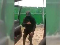 Hasta el momento no se sabe quién es el elemento que aparece bailando. ESPECIAL / Tomada de video