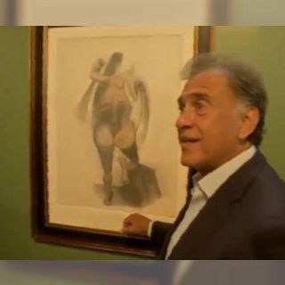 Yunes inaugura exposición con obras de arte recuperadas de Duarte