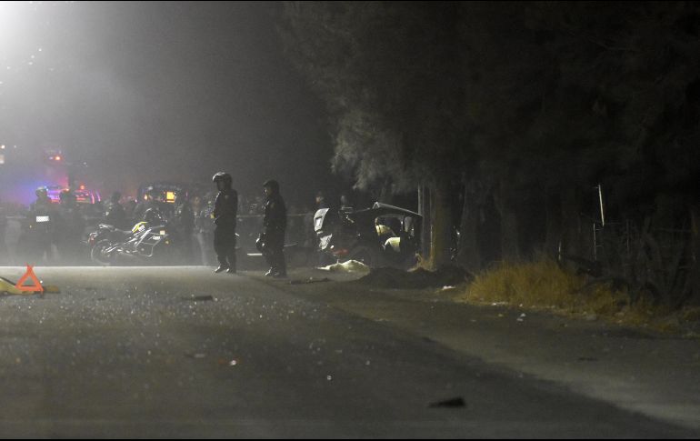 El accidente ocurrió aproximadamente a las 22:00 horas del miércoles en el kilómetro 100 de dicha carretera, a la altura del parador San Pedro, en Galeana, Nuevo León. EFE / ARCHIVO