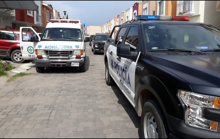 La víctima presentaba golpes y raspones. ESPECIAL / Policía de Tlaquepaque