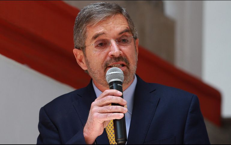 Juan Ramón de la Fuente ha mostrado voluntad para ocupar el cargo; debe ser ratificado por el Senado. NOTIMEX/F. Estrada