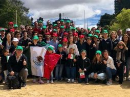 Los mexicanos Luis Plascencia, Fransico Pasquel, Salvador Oñate y Alberto Sánchez-Cozar son los encargados de ganar el primer lugar. TWITTER / @ACC_Castillo