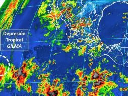 El fenómeno se ubica a unos 2.005 kilómetros al oeste-suroeste de Cabo San Lucas. TWITTER / @conagua_clima