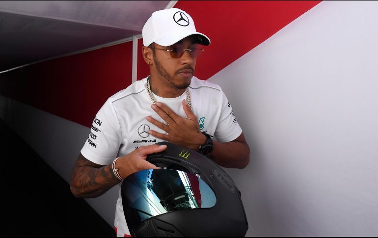 Hamilton acabó quinto la jornada de entrenamientos libres. AP/T. Kovacs