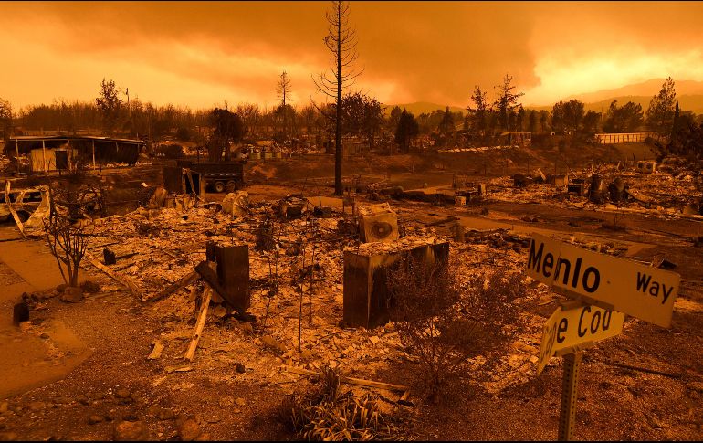 El servicio de urgencias del gobierno de California advierte que ''el riesgo de incendio continúa aumentando'' en el estado. AP / N. Berger