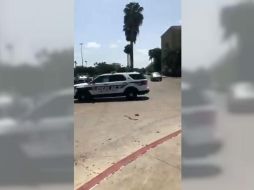 Elementos de seguridad precisaron que no hubo personas lesionadas por el hecho. ESPECIAL/