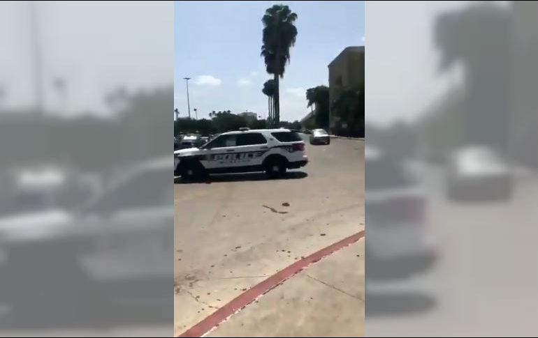 Elementos de seguridad precisaron que no hubo personas lesionadas por el hecho. ESPECIAL/