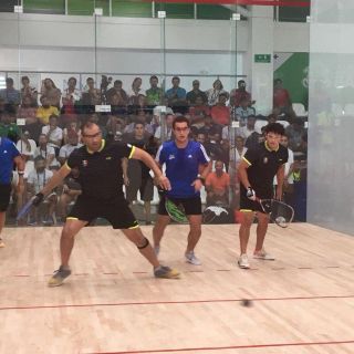 Equipo mexicano varonil de raquetbol conquista oro en Barranquilla