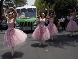 Fotogalería: el ballet sale a las calles de la CDMX