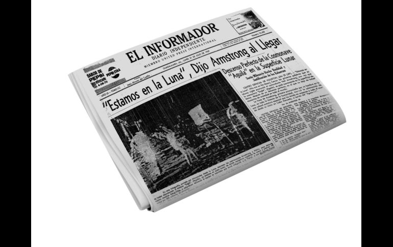 Presente. El informador dio cuenta de la llegada del hombre a la luna, así como otros hechos históricos que se gestaron desde la nasa.
