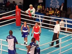 Con dominio total en la pelea, Crisna no dio opciones a su oponente para imponerse de manera contundente. TWITTER / @CONADE