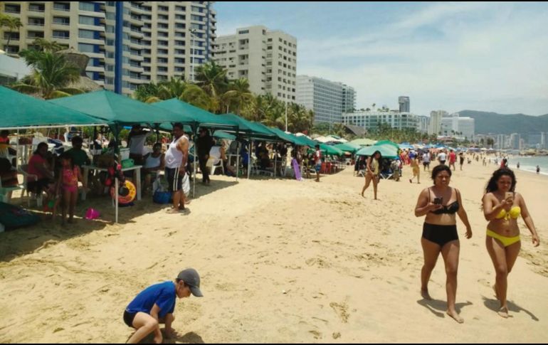 Acapulco y sus zonas aledañas están casi al 100% de su capacidad. NTX