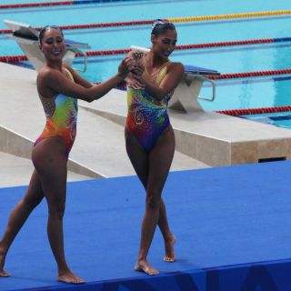 México se lleva medalla de oro en nado sincronizado en Barranquilla