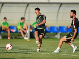 Los futbolistas no abundaron sobre el motivo de su molestia. MEXSPORT/ARCHIVO