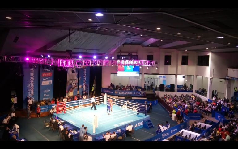 En su camino al podio, Zariñana Gómez venció al guyanés Colin Lewis. TWITTER / @COM_Mexico