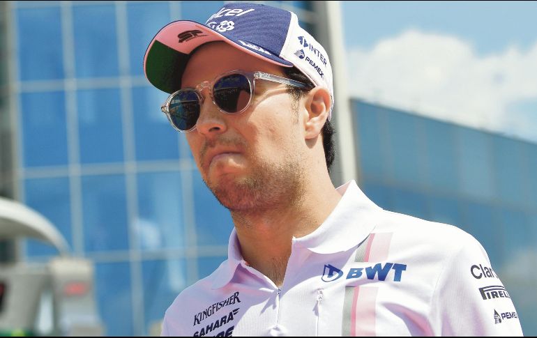 Pérez Mendoza arrancó el Gran Premio de Hungría desde el decimoctavo puesto. AFP/A. Isakovic