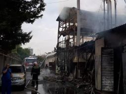 Más de 90 bomberos participaron en las labores para apagar las llamas. ESPECIAL/armenpress.am