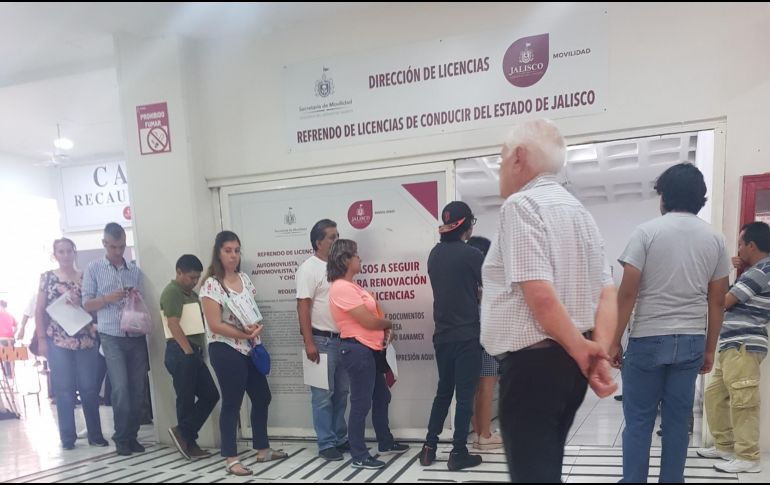 Módulo de la Secretaría de Movilidad en plaza Las Torres. La dependencia aseguró que investigará las denuncias de los ciudadanos. EL INFORMADOR/E. Barrera