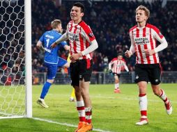 Twitter  Lozano ya jugó sus primeros minutos con el PSV, tras regresar del Mundial Rusia 2018. TWITTER / @HirvingLozano70
