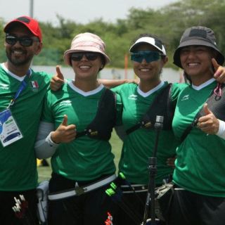 México se cuelga medalla de oro en arco recurvo por equipo