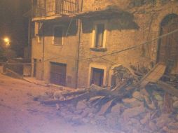 Protección Civil ha confirmado que se han producido derrumbes parciales en otras tres provincias de la Región de Marca. TWITTER / @buzzico