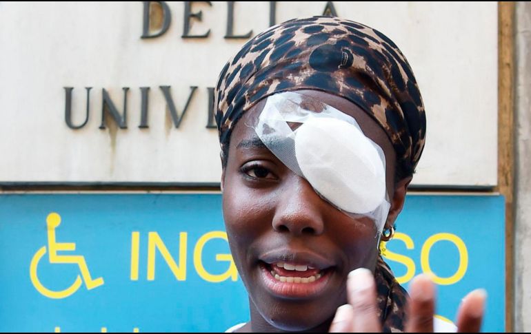 La atleta, de 22 años, que compite como lanzadora de disco, nació en Italia de padres nigerianos. AP / A. Di Marco/ANSA