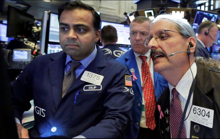 Los principales índices bursátiles de Wall Street cerraron a la baja. AP / ARCHIVO