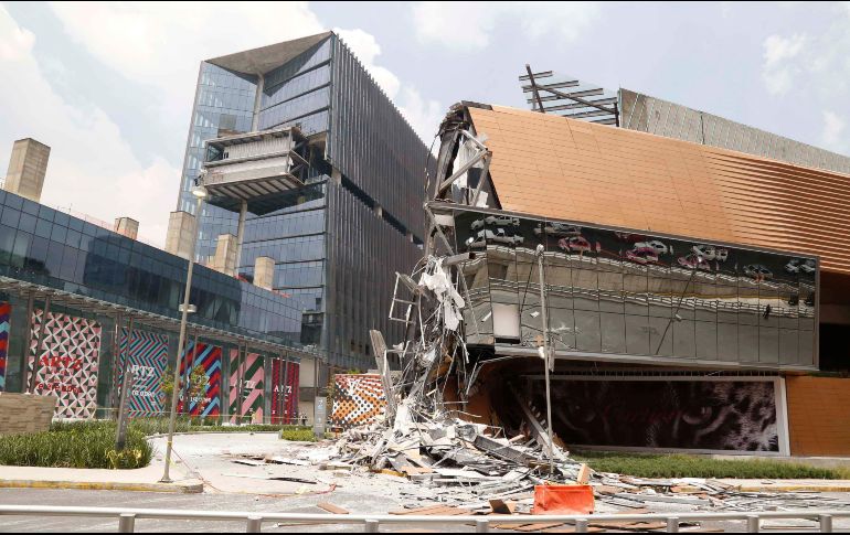 La firma estadounidense Wiss Janney & Elstner (WJE) y a Stark + Ortiz S.C realizaron los peritajes para identificar la falla del centro comercial. SUN / ARCHIVO