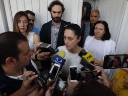 Sheinbaum acudirá a las todavía demarcaciones de Cuauhtémoc, Benito Juárez, Iztapalapa, Tláhuac y Xochimilco. TWITTER / @Claudiashein