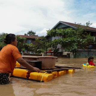 Inundaciones causan estragos en Birmania
