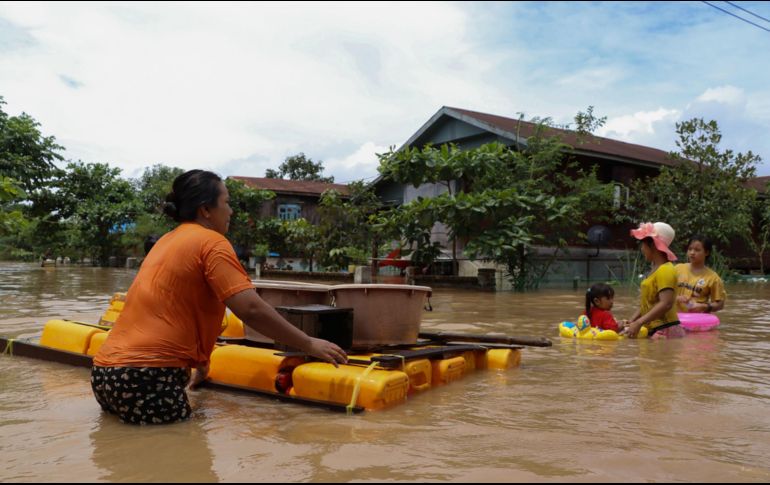 La ONU ofreció al Gobierno birmano asistencia para ayudar a las víctimas. AFP/S. Kywan