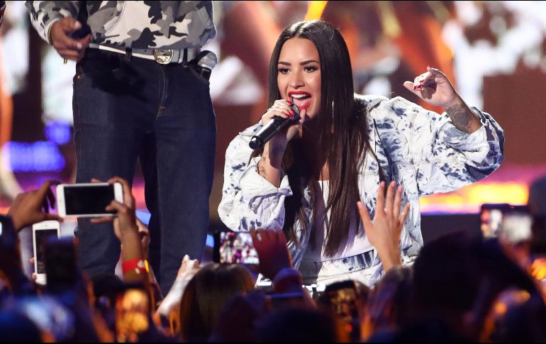 Recientemente informaron que Demi Lovato sigue hospitalizada tras haber sufrido una sobredosis. AP / ARCHIVO