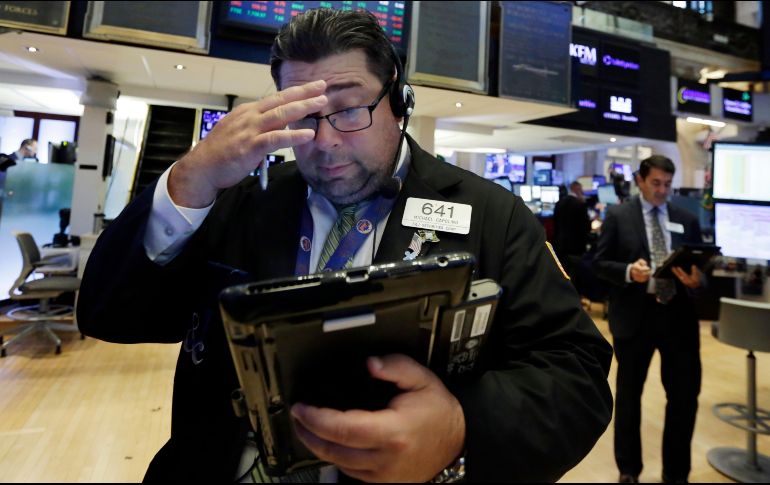 La Bolsa de Nueva York terminó con los mercados impulsados por posibles desarrollos en la relación comercial EU-China. AP / ARCHIVO