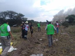Esta tarde, poco antes de las 16:00 horas, el avión tuvo que aterrizar de emergencia luego de haber despegado de Durango. EFE/ ESPECIAL