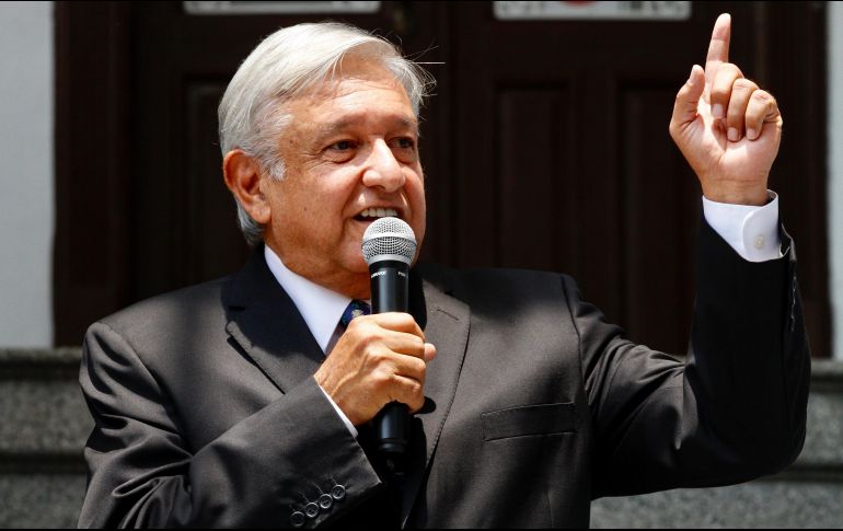 Aunque dijo que Trump tiene su derecho a expresarse, López Obrador confió en que se va a llegar a un acuerdo con EU. NTX / J. Lira