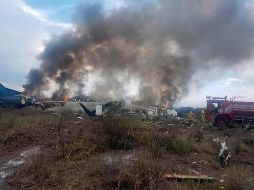 El avión Embraer transportaba 97 pasajeros y cuatro integrantes de la tripulación. NTX / Cortesía